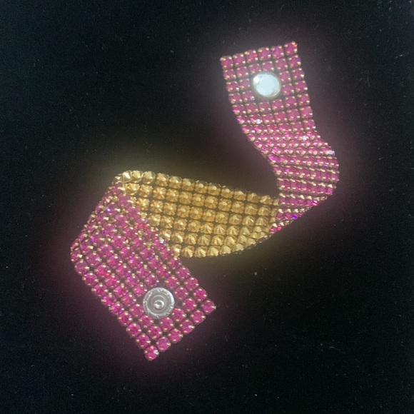 Rhinestone reversible bracelet - Picture 4 of 4